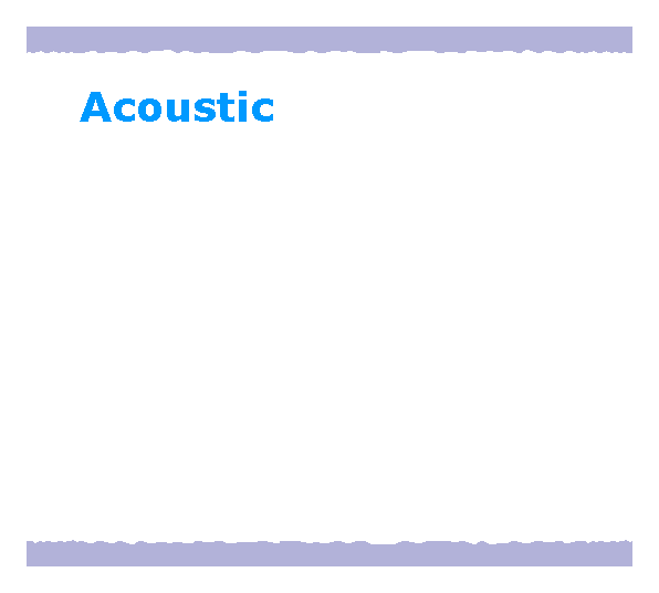 Tekstboks: Acoustic